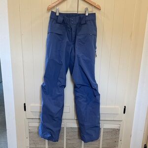 Patagonia Kids Storm Shift Goretex Recco Pants Blue Medium 10 years new!